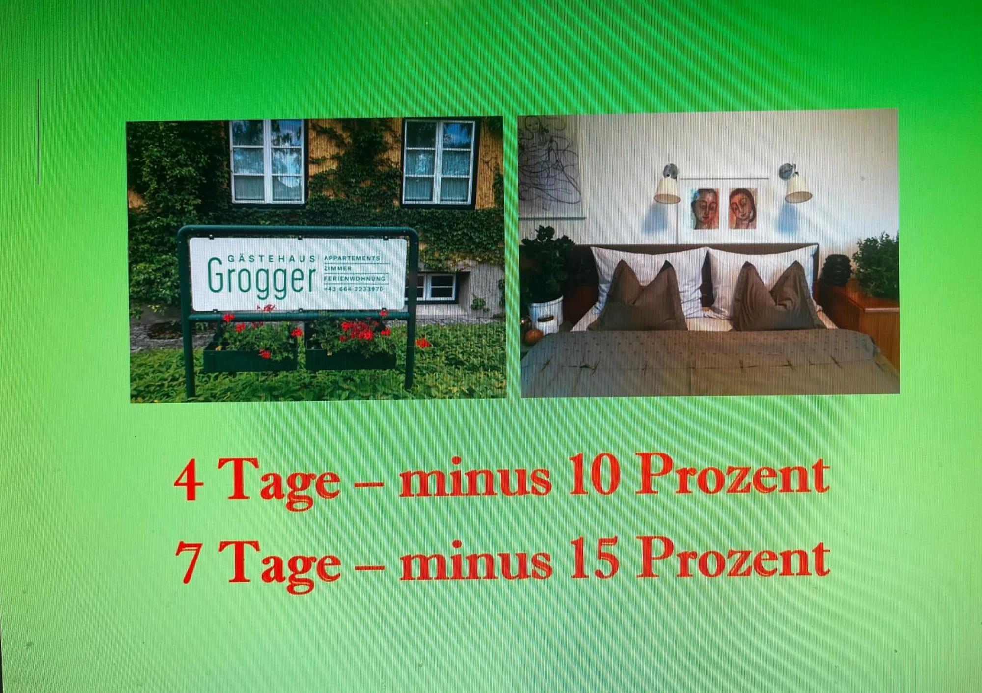 Gaestehaus Grogger Weyer Markt Exteriör bild