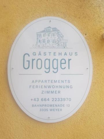 Gaestehaus Grogger Weyer Markt Exteriör bild